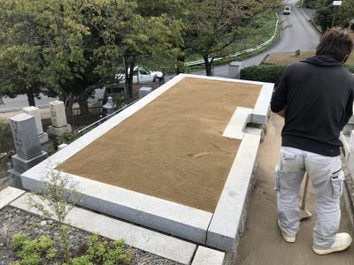 奈良県にて　お墓じまい・撤去　